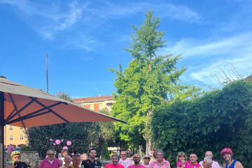 Biciclettata in rosa - Ringraziamento