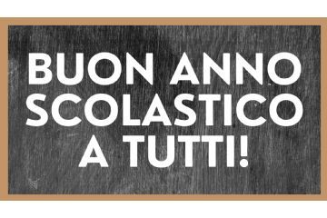 Auguri per un nuovo anno scolastico